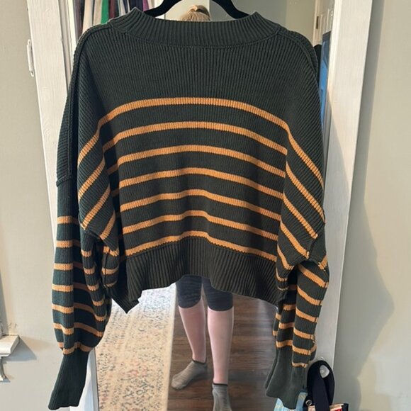 Free People Striped Women's Sweater - Picture 3 of 3